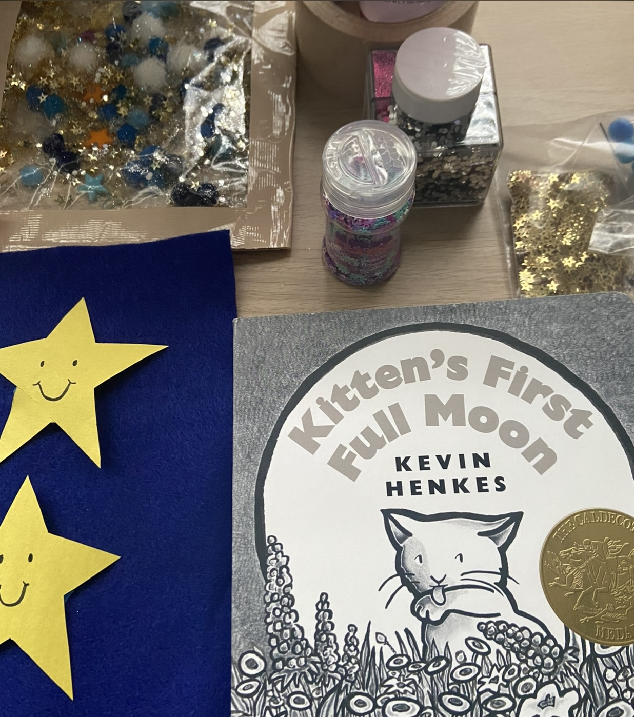 moon and stars storytime