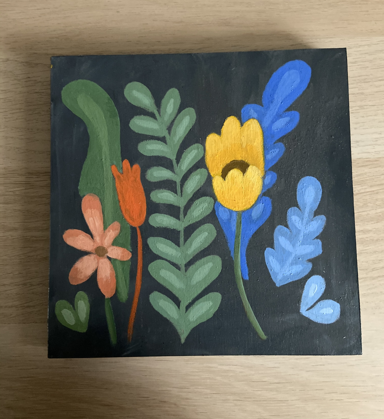 floral painting